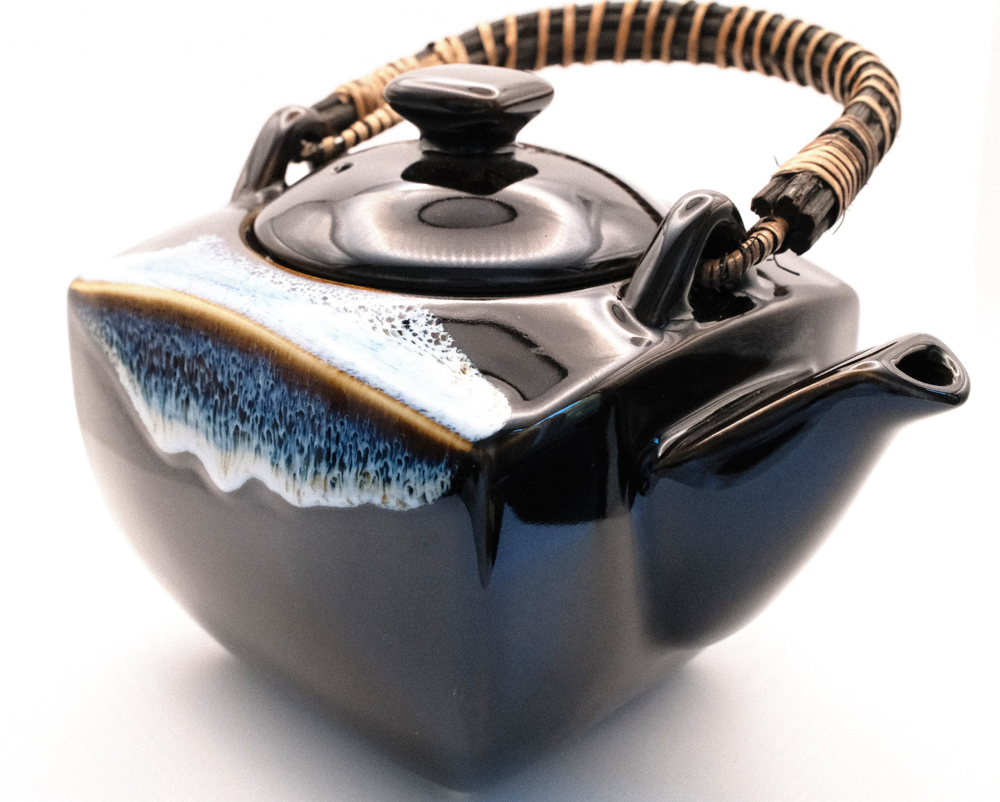 Kinyo Earthenware Minoware Teapot & Teabowls set