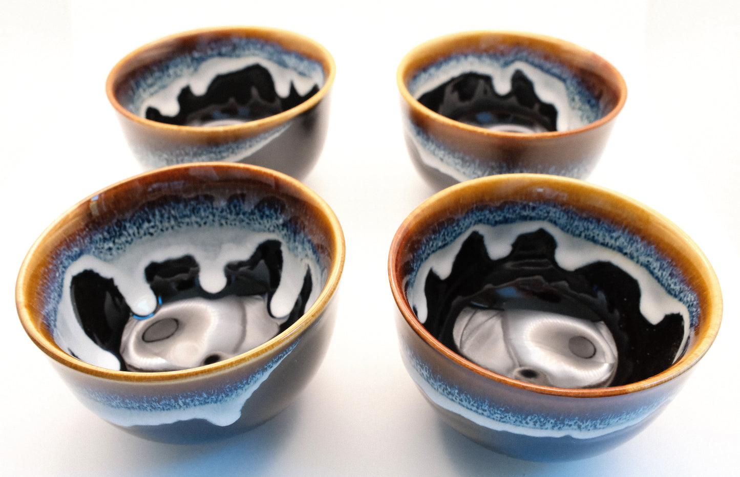 Kinyo Earthenware Minoware Teapot & Teabowls set