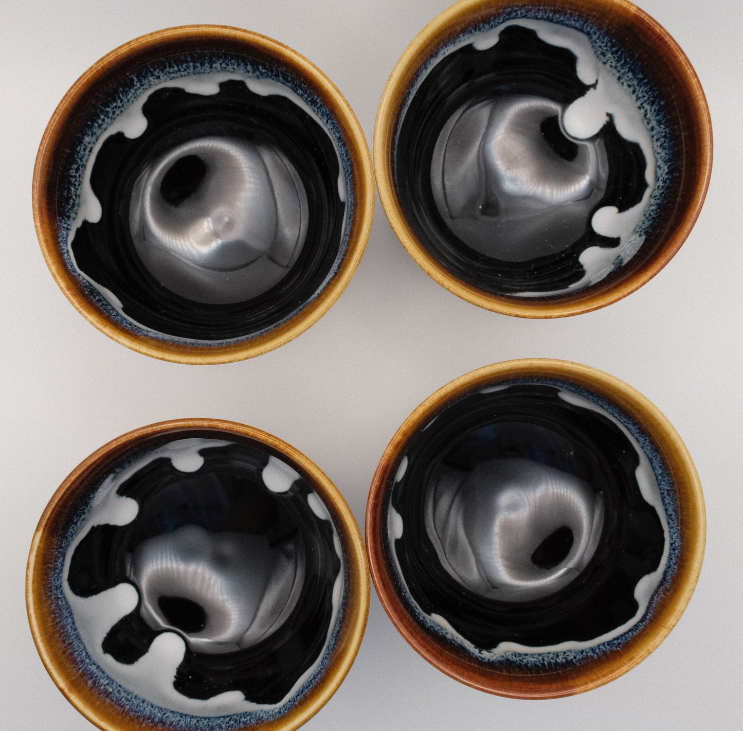 Kinyo Earthenware Minoware Teapot & Teabowls set