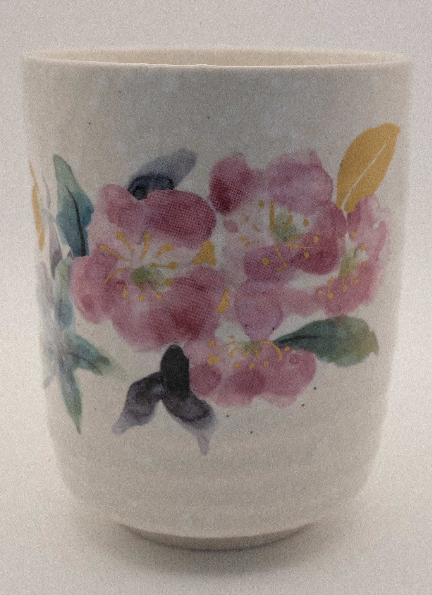 Manyo Floral ceremonial teacup set (5 cups)