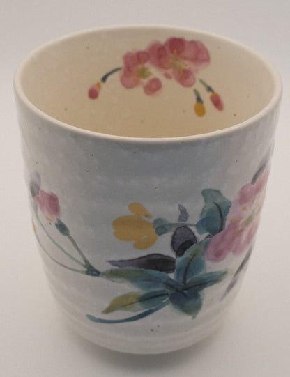 Manyo Floral ceremonial teacup set (5 cups)