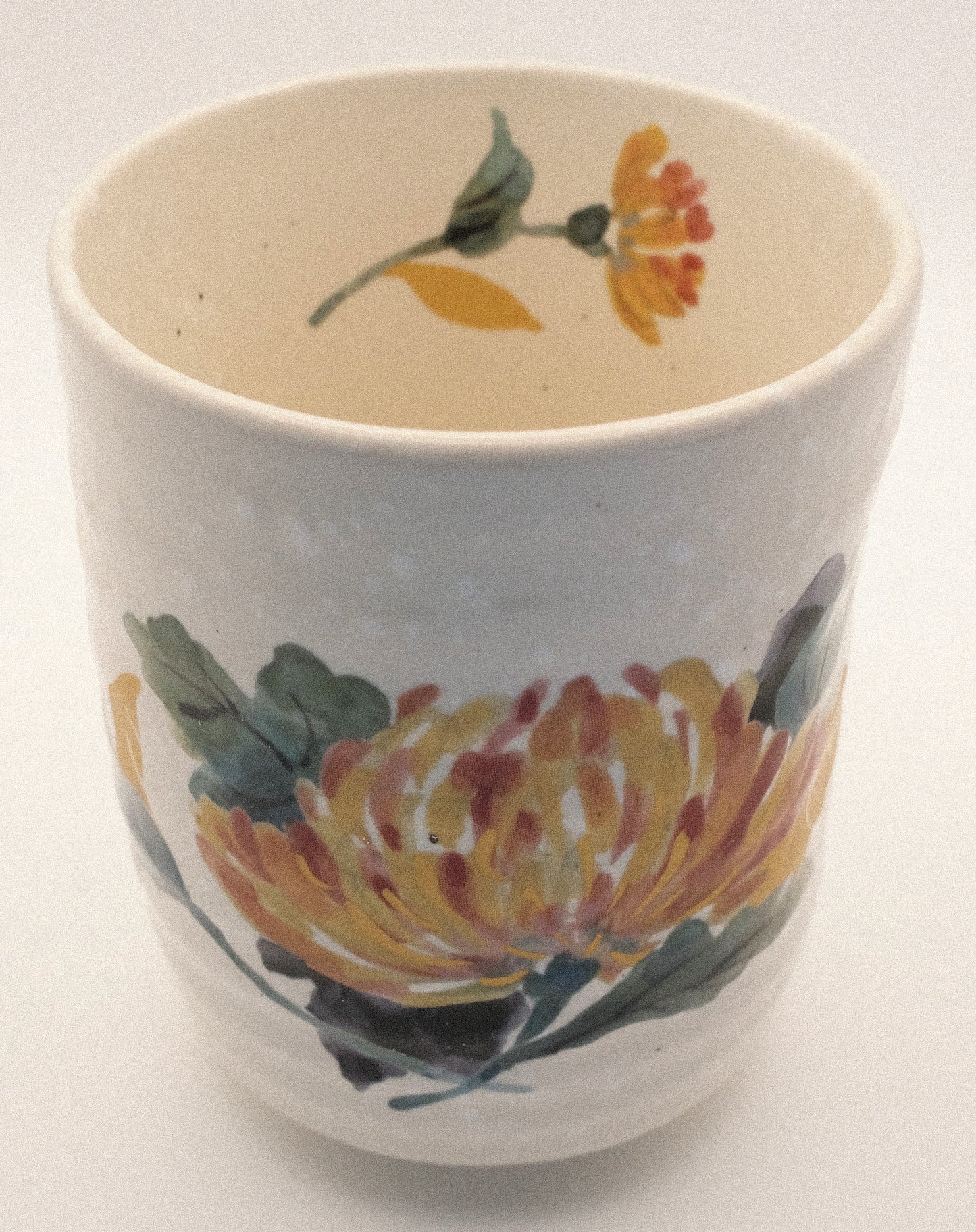 Manyo Floral ceremonial teacup set (5 cups)