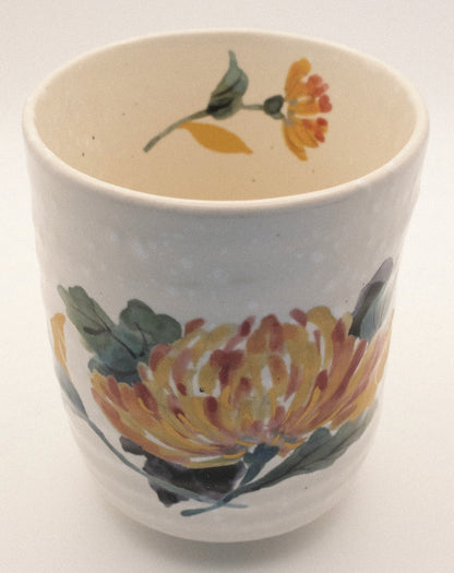 Manyo Floral ceremonial teacup set (5 cups)