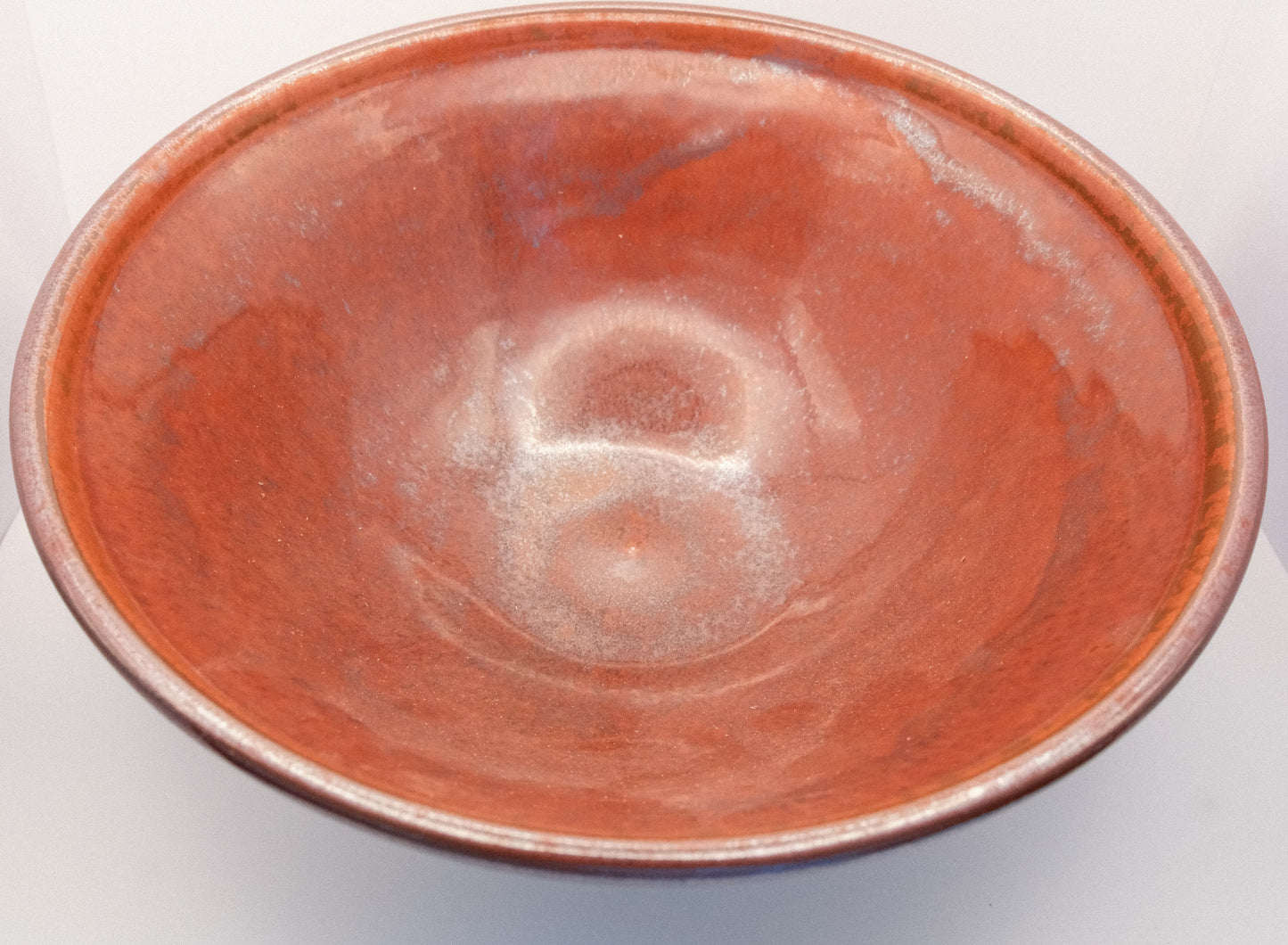 Artisan Brushed Red Ramen Bowl 7"