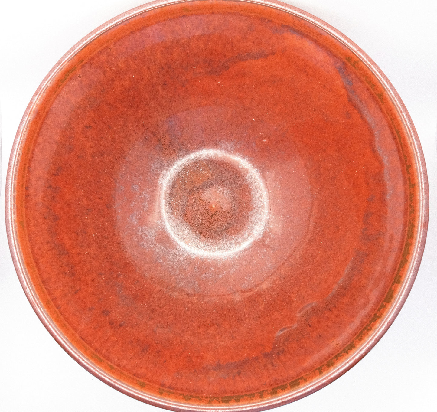Artisan Brushed Red Ramen Bowl 7"