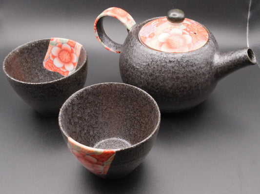 Kyo Yuzen Mini Teapot and Teacup set
