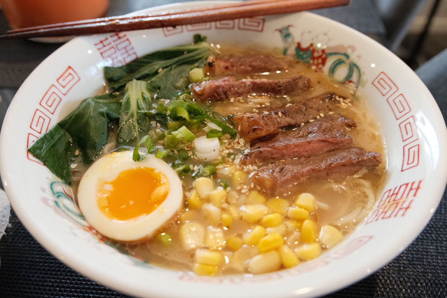 Restaurant Ramen Bowl – Dragon Design (6.8")